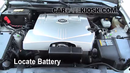 2006 Cadillac CTS 3.6L V6 Battery Clean Battery & Terminals